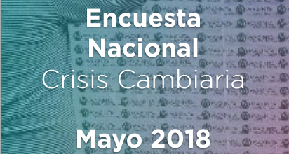 Encuesta nacional mayo 2018 – Crisis cambiaria